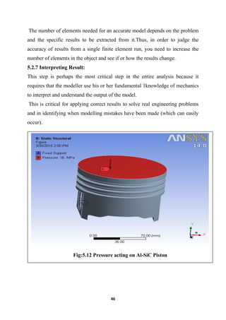 DESIGN AND ANALYSIS OF COMPOSITE PISTON BY USING SOFTWARE | PDF