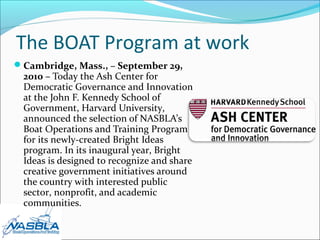 BOAT Program Briefing | PPT