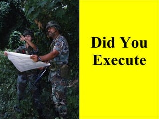 Did You Execute 