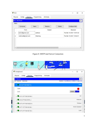 7
Figure 8: SMTP mail Server Connection
 