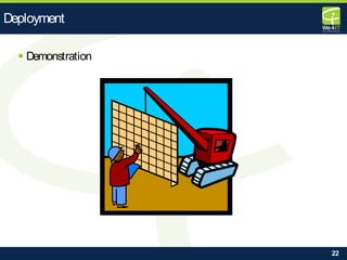 22
 Demonstration
Deployment
 