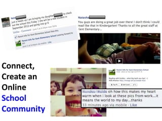 Connect,
Create an
Online
School
Community

 
