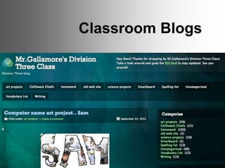 Classroom Blogs

 