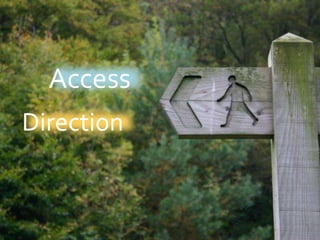 Access
Direction
 