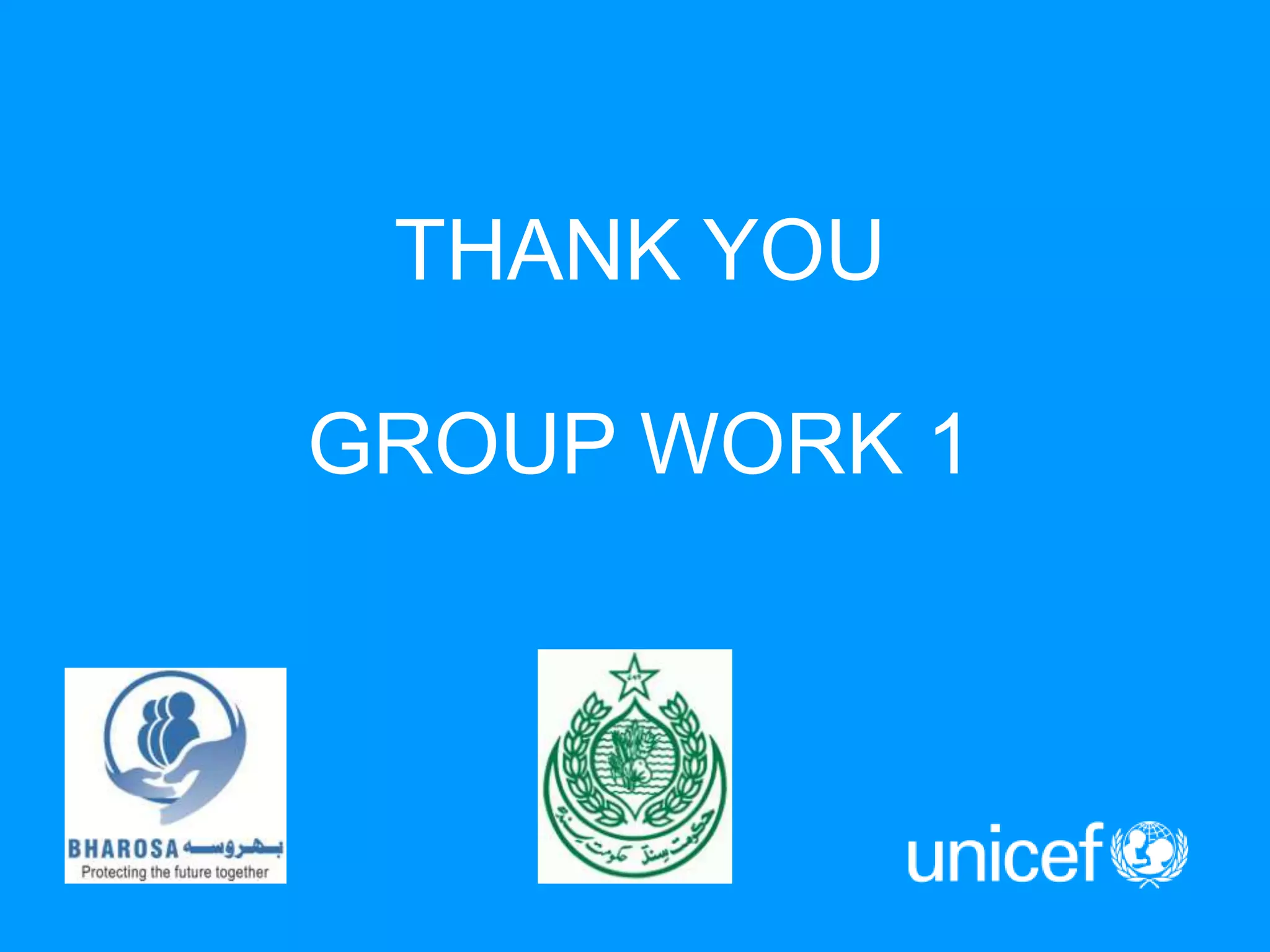 THANK YOU
GROUP WORK 1

 