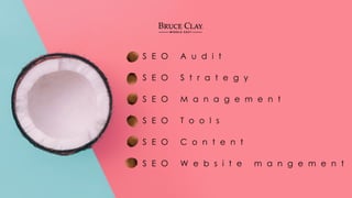 S E O A u d i t
S E O S t r a t e g y
S E O M a n a g e m e n t
S E O T o o l s
S E O C o n t e n t
S E O W e b s i t e m a n g e m e n t
 