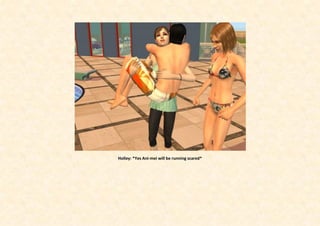 Holley: *Yes Ani-mei will be running scared*
 