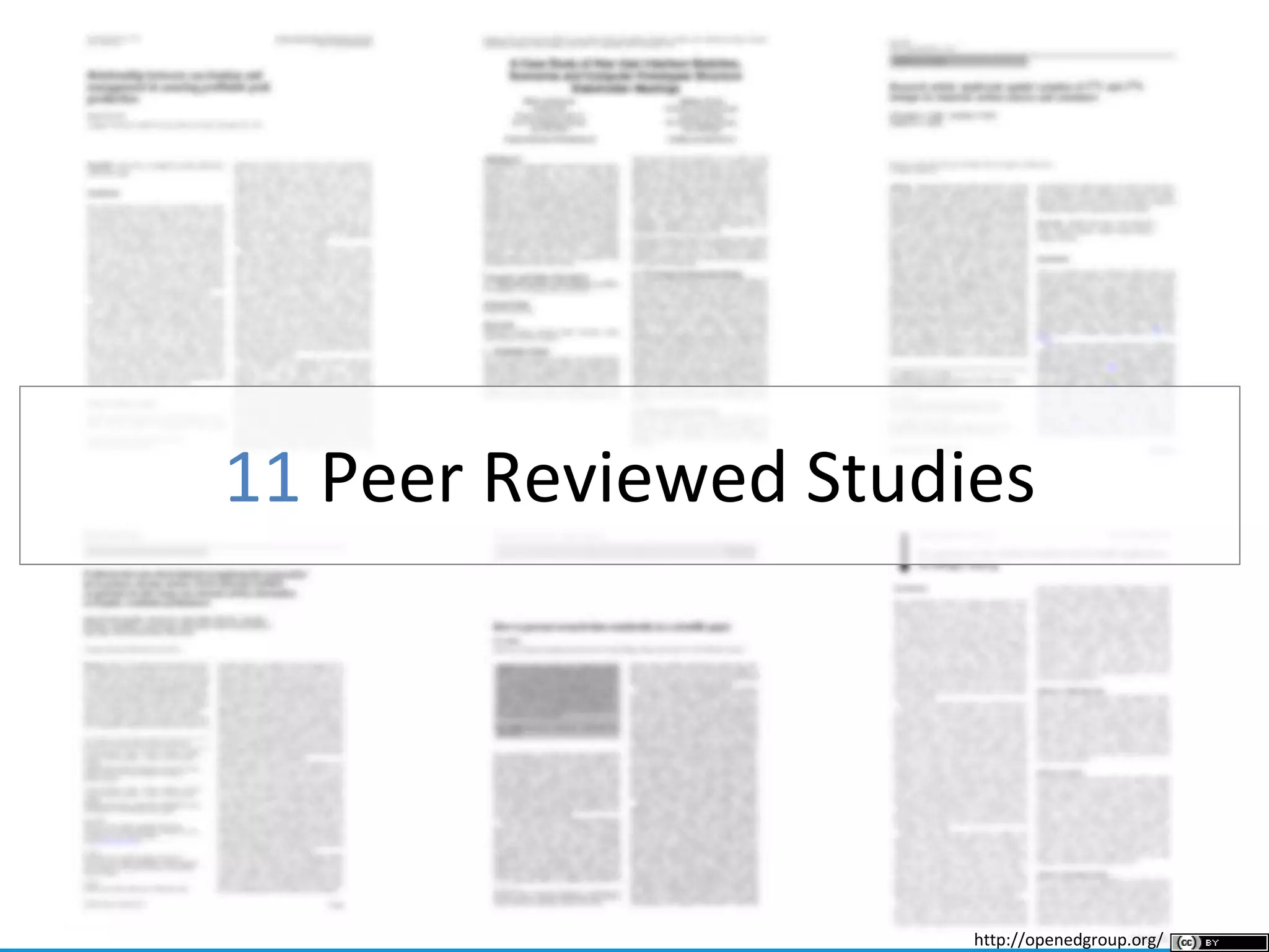 open.bccampus.ca
11 Peer Reviewed Studies
http://openedgroup.org/
 