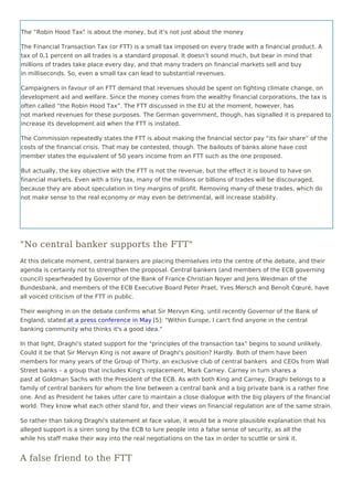 The “Robin Hood Tax” is about the money, but it’s not just about the money
The Financial Transaction Tax (or FTT) is a sma...