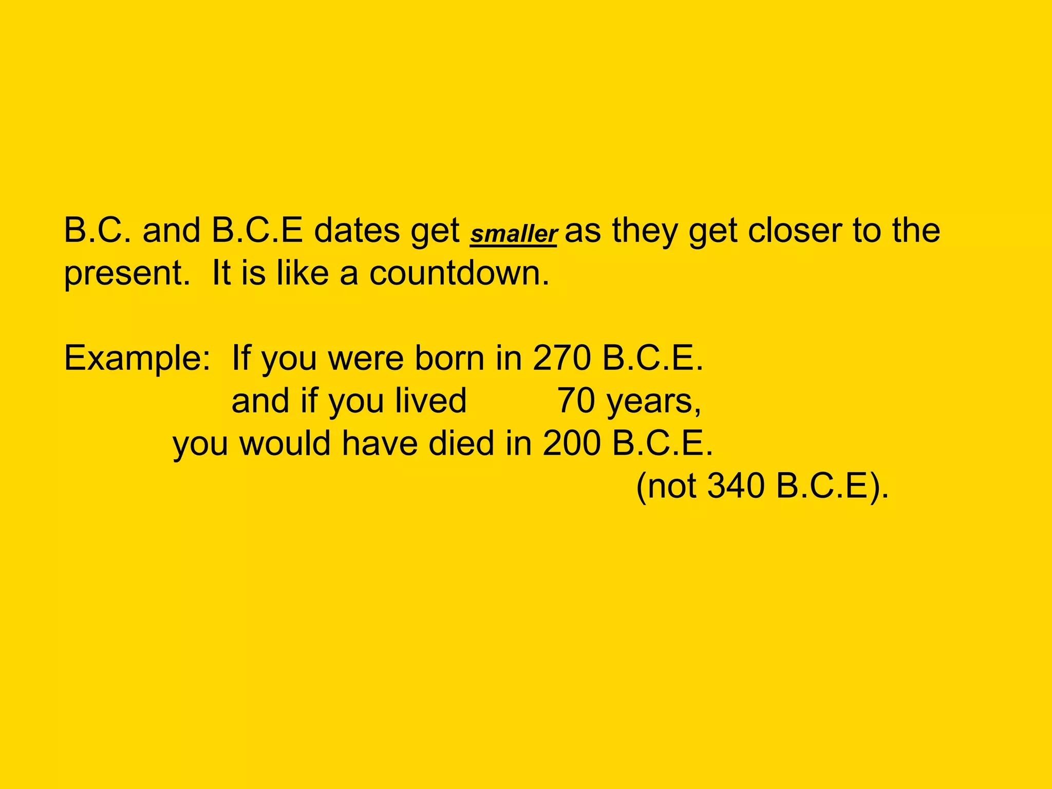 Bce and ce | PPT
