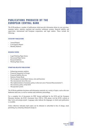 BCE Boletin agosto 2012