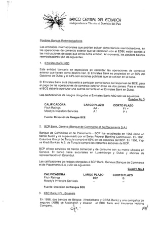 Bce informe tecnico