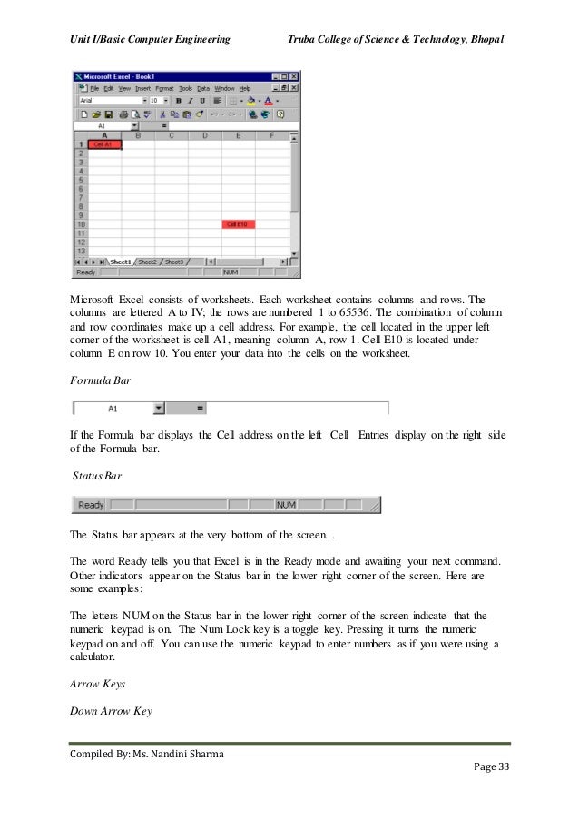 bce notes unit 1 be 205