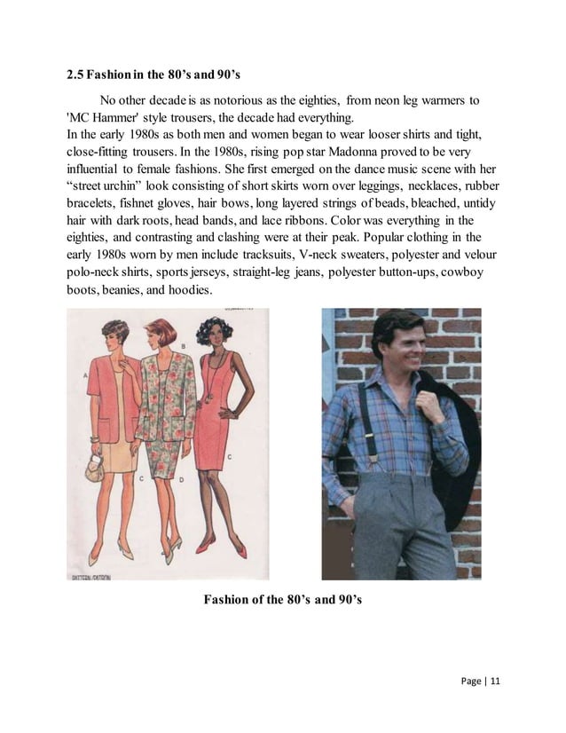 Fashion Design Project PDF