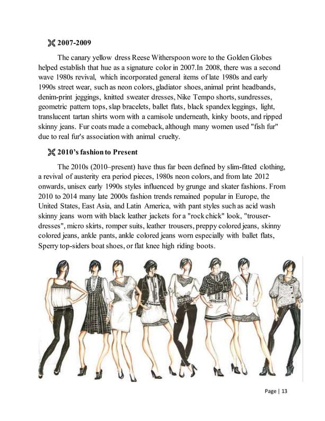 Fashion Design Project PDF