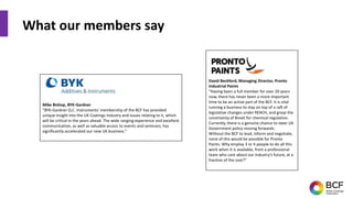 Bcf associate member presentation | PDF