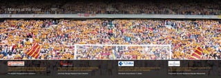 Making all the noiseMaking all the noise
“Our partnership with Bradford City has brought
national and worldwide exposure for our brand.”
Tony Bhoghal, Managing Director, Autoelectro.
“We hear our customers compliment Bradford City
all the time, we are proud to be associated.”
Jane Dodd, Manager Napoleons Casino, Bradford.
“All our clients and visitors comment positively on the
stadium and the quality of the hospitality.”
Mike Martin, Group Director, T L Dallas.
“The teams both on and off the pitch at Bradford City
go from strength to strength.”
Fiona Daniel, Business Development Manager, Midland Hotel
 