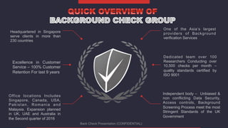 Background Check Group Profile | PDF