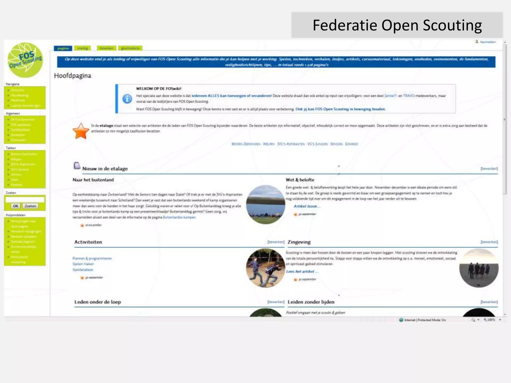 Federatie Open Scouting
