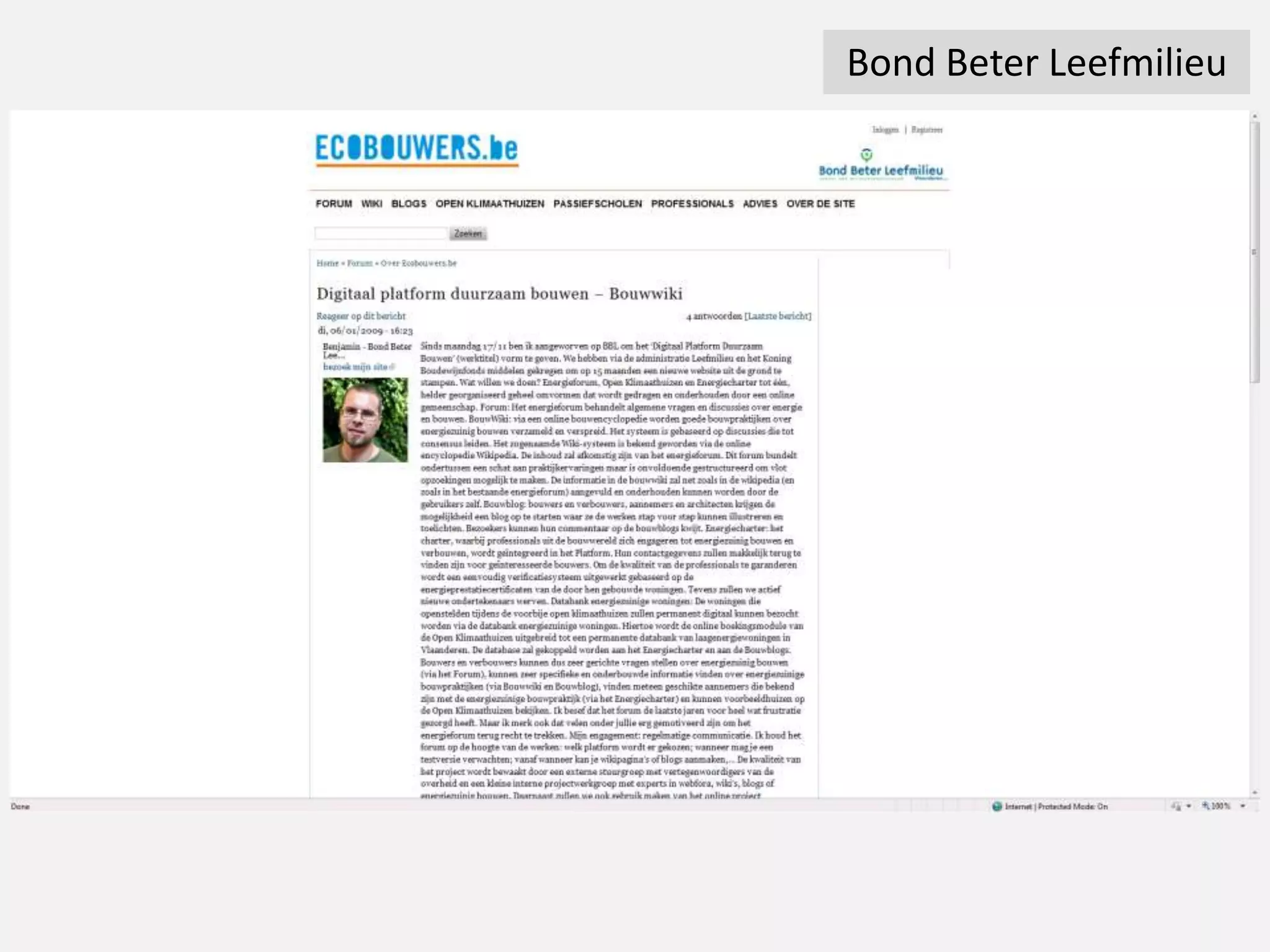 Bond Beter Leefmilieu