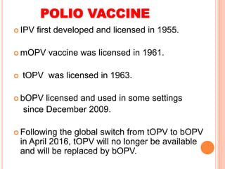 Topv BCG ,DPT ,OPV | PDF