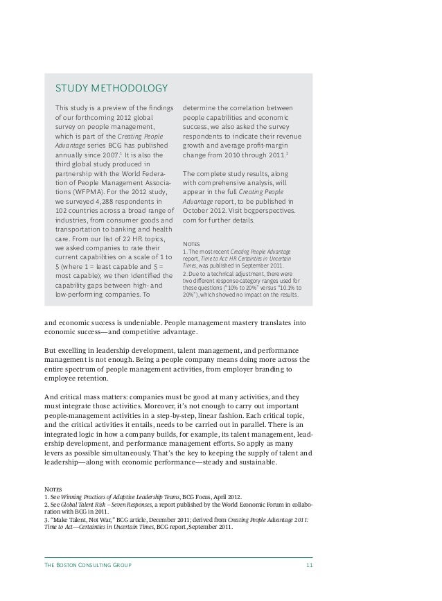 g From Capability To Profitability 12