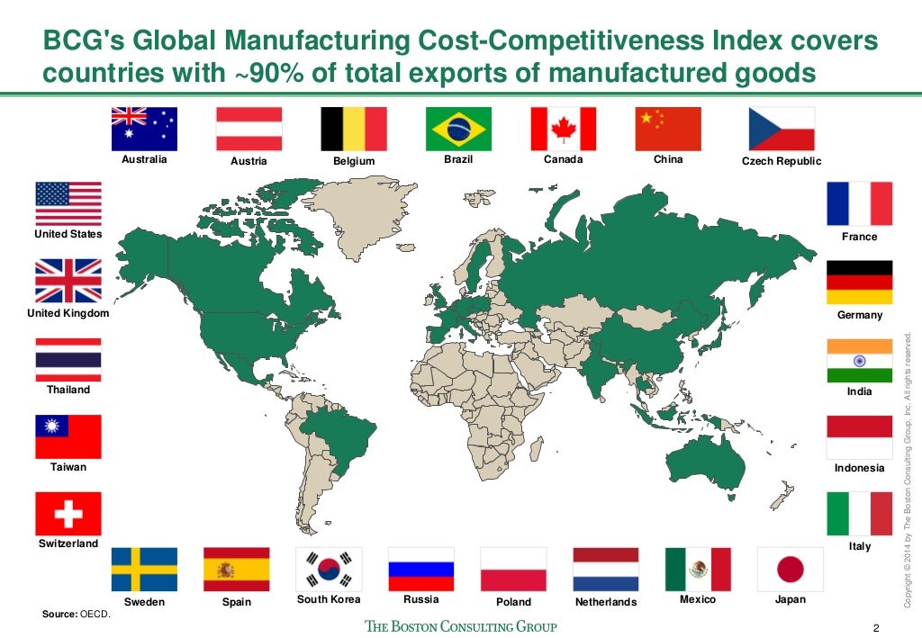 The Shifting Economics of Global Manufacturing
