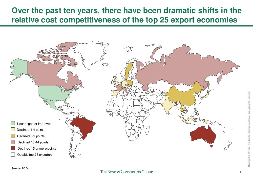 The Shifting Economics of Global Manufacturing