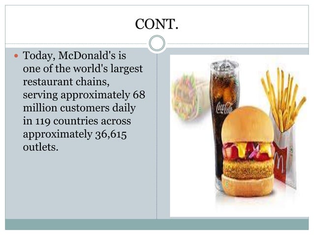 Bcg matrix of mcdonald’s | PPTX