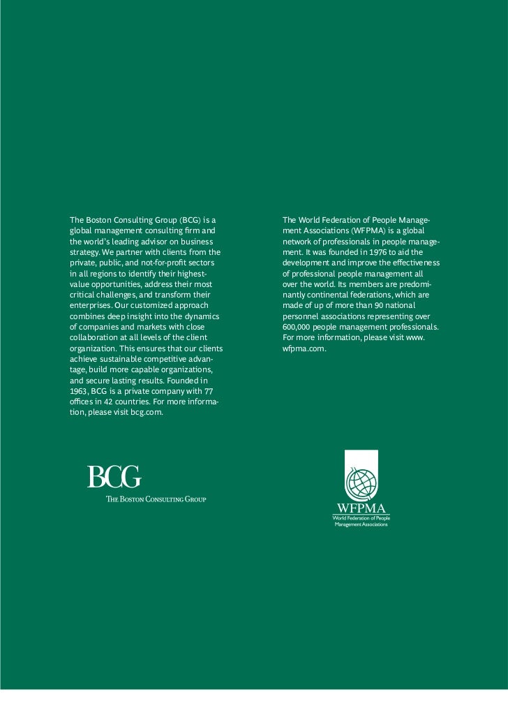 developing professionals the bcg way The boston consulting group need to continually develop—and redevelop—employees 4 twelve forces that will radically change how organizations work. developing professionals the bcg way The boston consulting group need to continually develop—and redevelop—employees 4 twelve forces that will radically change how organizations work.