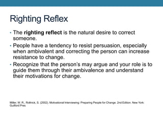 Righting Reflex R Coaching Skills for Excellence in Leadership | PDF