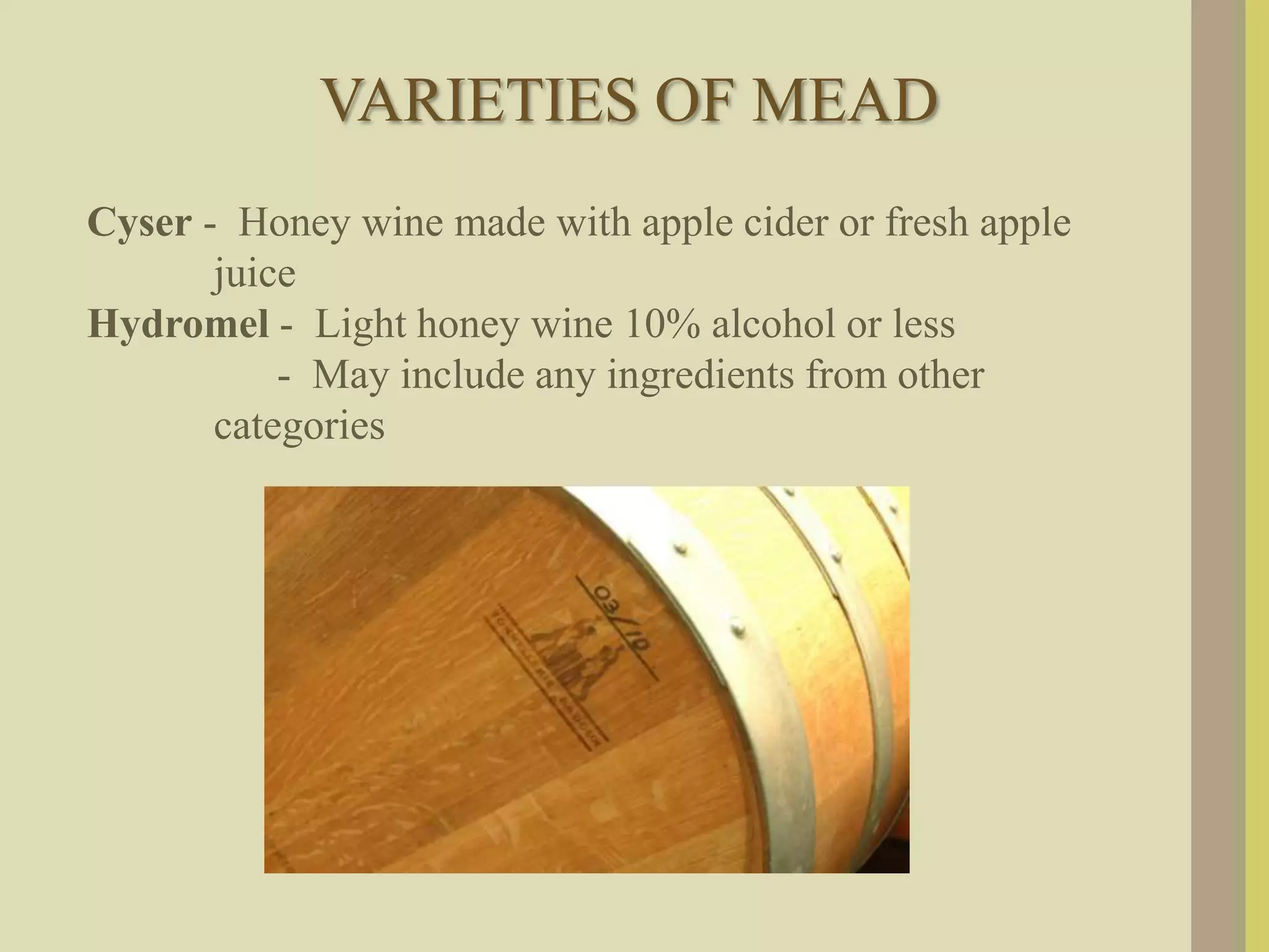 All About Mead (and Tugwell Creek Mead)
