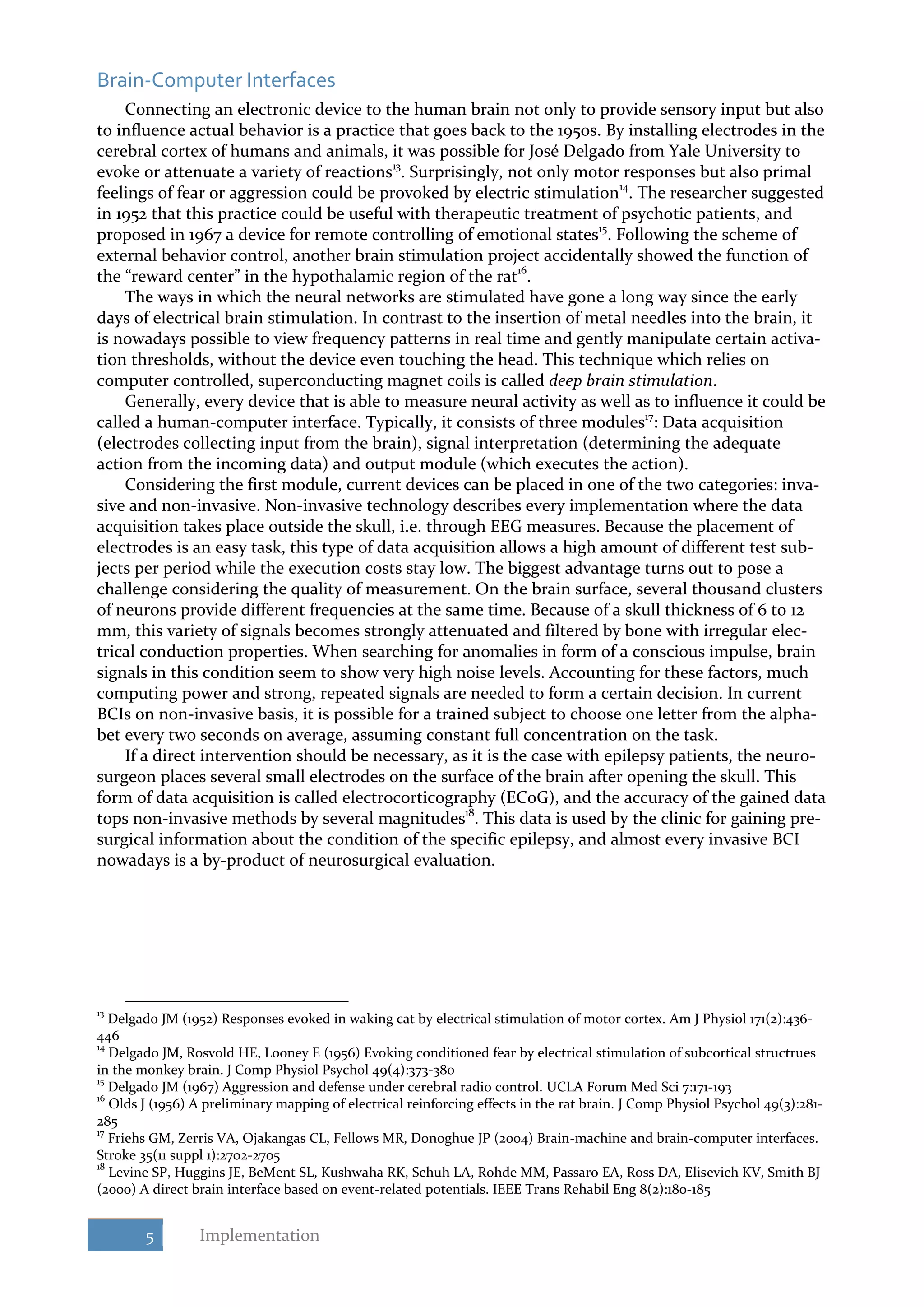 Brain-Computer-Interfaces