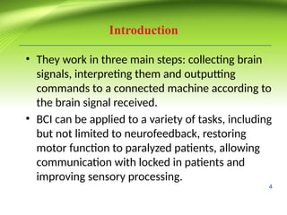 brain computer interface system prentation | PPTX