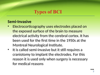 brain computer interface system prentation | PPTX