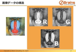 Copyright (c) Brains Consulting, Inc. Japan
画像データの構造
27
R G
B
 