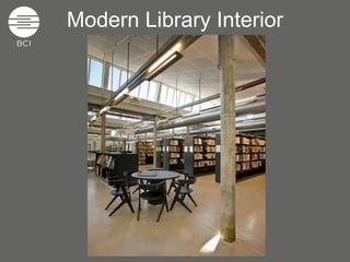 Modern Library Interior