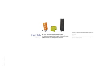 Published by Lammhults Biblioteksdesign A/S January 2012

                                     Be sure to check out Eurobib Direct!                          front cover
                                                                                                   france

                                     Eurobib Direct is specialized in sales of library furniture   corbie
                                                                                                   médiathèque de la communauté de communes du val de somme
                                     and accessories via catalogue and webshop.                    architect: béal & blanckaert
design and production GRAND PUBLIC
 