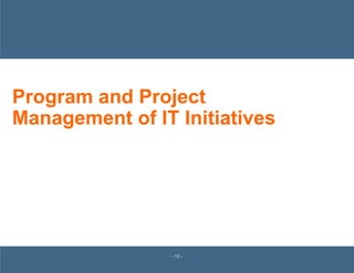 Conceptual Entity Model Deliverables