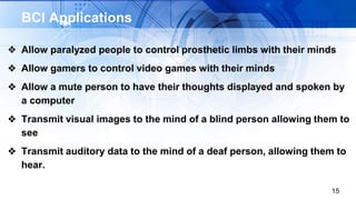 Brain-Computer Interface | PPTX