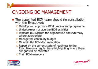 Business Continuity Management for Libraries | PDF