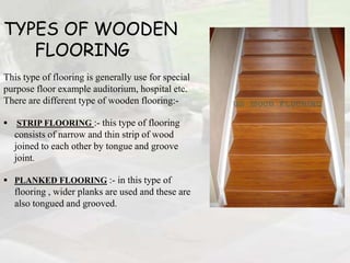 different types of flooring