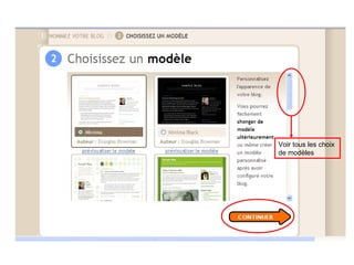 Voir tous les choix  de modèles 