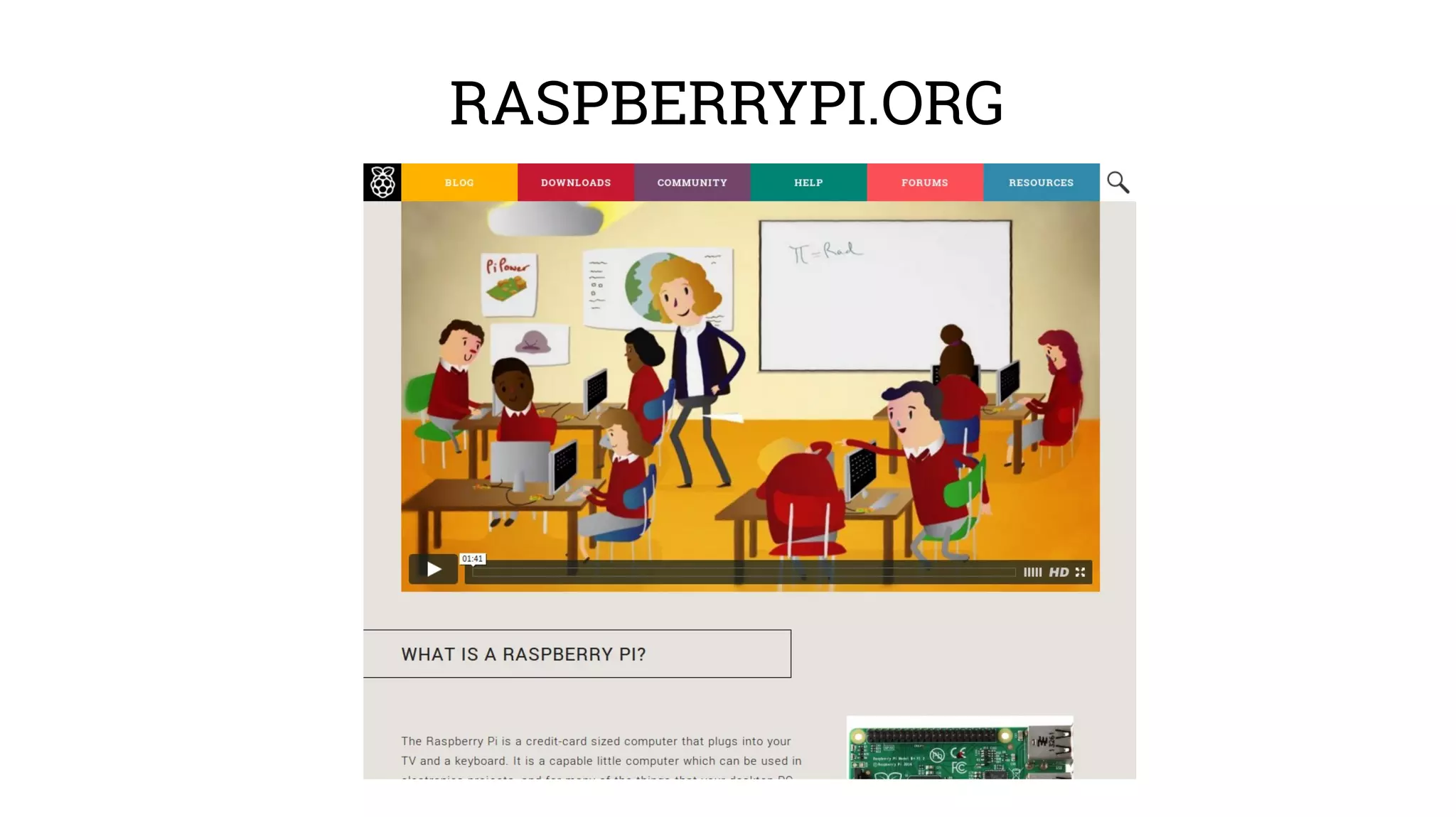 RASPBERRYPI.ORG 
 
