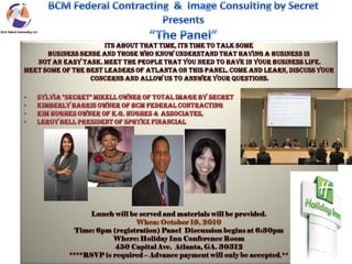 Bcm Federal Contracting  &amp;  Image Consulting By Secret