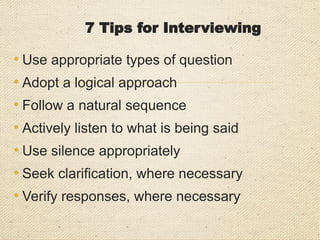 Documents
• Policy & Objectives
• Plans
• Policies and procedures / instructions
• Specifications/ drawings
• Contracts/ Orders
• Licenses/ permits
Review documents which describe activities, plans,
controls,
Strategies and tests
 