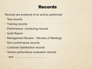 Observations
Observations of :
• Activities being performed
• Housekeeping
• Condition of infrastructure and
hardware
• Work environment
 