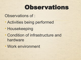 Control of the Audit
• Checklist is a servant not a master
• Audit the complete scope
• If potential audit trails appear, decide:
• disregard
• note for later
• follow up immediately
• Might affect the sample size
• Might affect the audit programme
 