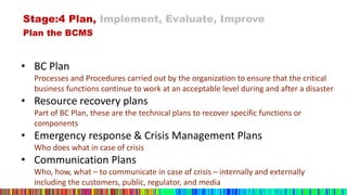 How to integrate BCMS with Organization's culture? | PDF