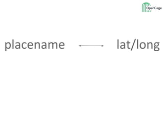 placename lat/long
 